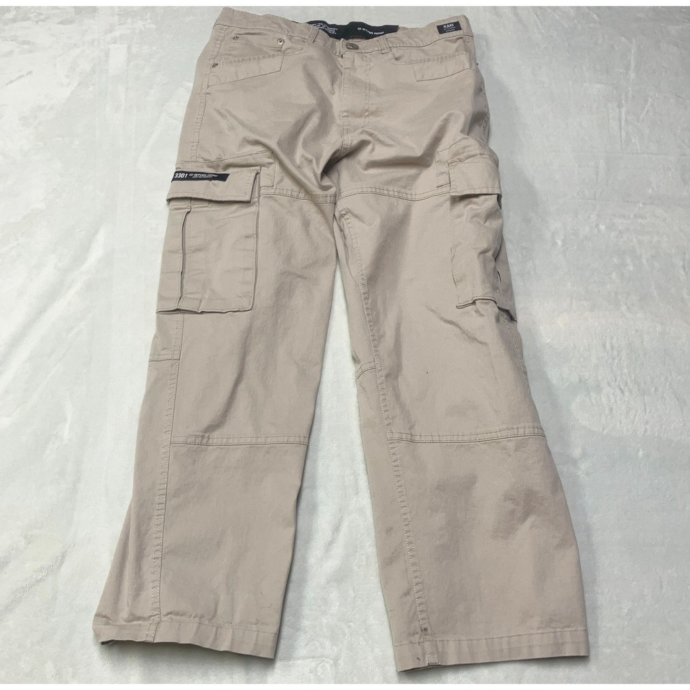 G-Star RAW Loose‎ Fit Khaki Cargo Pants Men's 30 (Fits 32x29) Utility Tactical